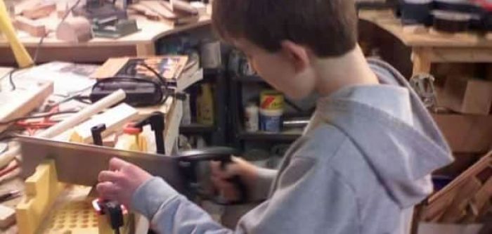 Summer Woodworking Camp for 9 - 13 year olds